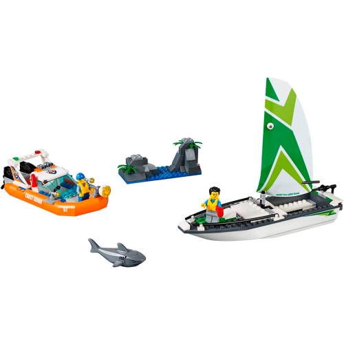 Конструктор LEGO Рятувальний катер 195 деталей (60168) - изображение 6