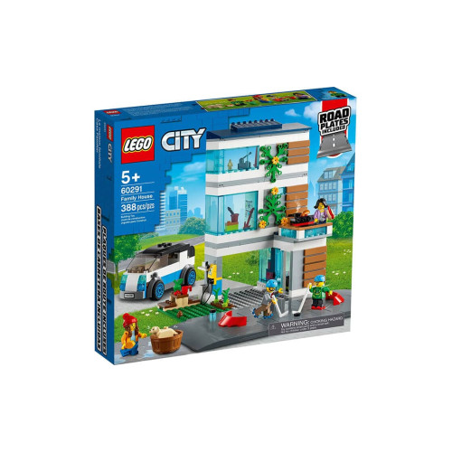 Конструктор LEGO Сучасний сімейний будинок 388 деталей (60291)