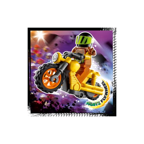 Конструктор LEGO Stunt Руйнівний каскадерський мотоцикл 12 деталей (60297) - изображение 6