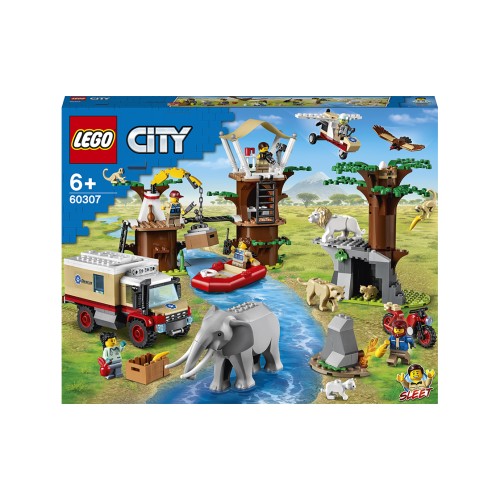 Конструктор LEGO База захисників диких тварин 503 деталей (60307)