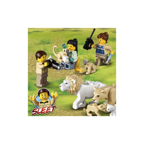 Конструктор LEGO База захисників диких тварин 503 деталей (60307) - изображение 6