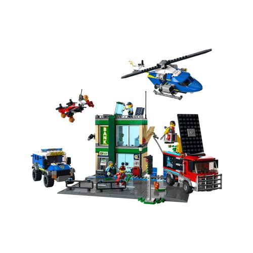 Конструктор LEGO Погоня поліції в банку 915 деталей (60317) - изображение 10