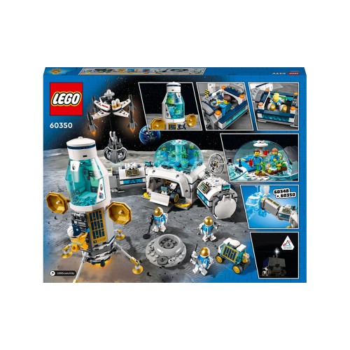 Конструктор LEGO  Місячна Дослідницька база 786 деталей (60350) - изображение 9