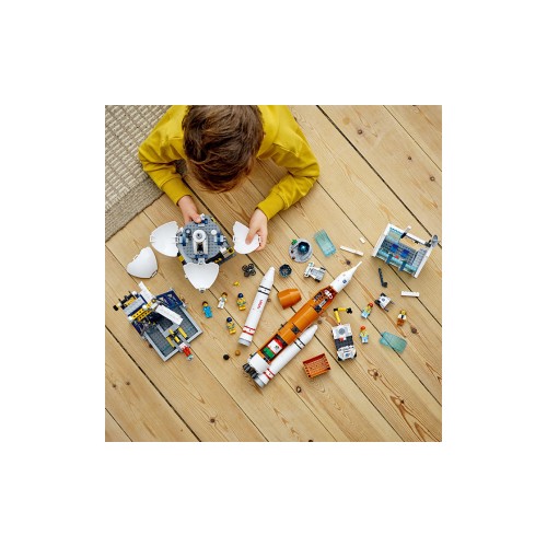 Конструктор LEGO Космодром 1010 деталей (60351) - изображение 3