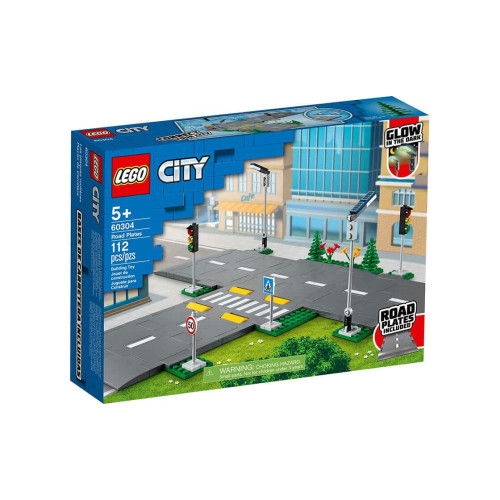 Конструктор LEGO Дорожні плити 112 деталей (60304)