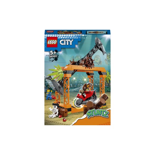 Конструктор LEGO Stunt Каскадерське завдання «Напад Акули» 122 деталей (60342) - изображение 1