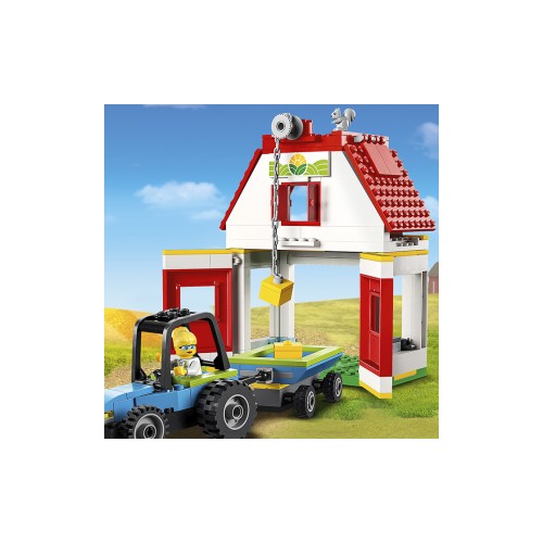 Конструктор LEGO Тварини на фермі та у хліві 230 деталей (60346) - изображение 5