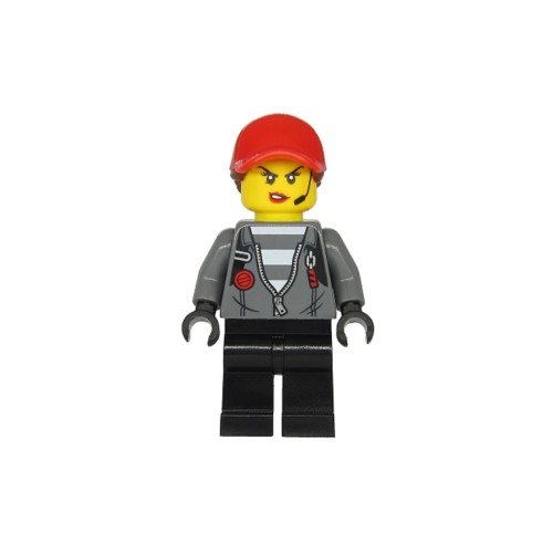 Конструктор LEGO Jail Prisoner - Red Cap with Ponytail 1 деталей (cty1142)