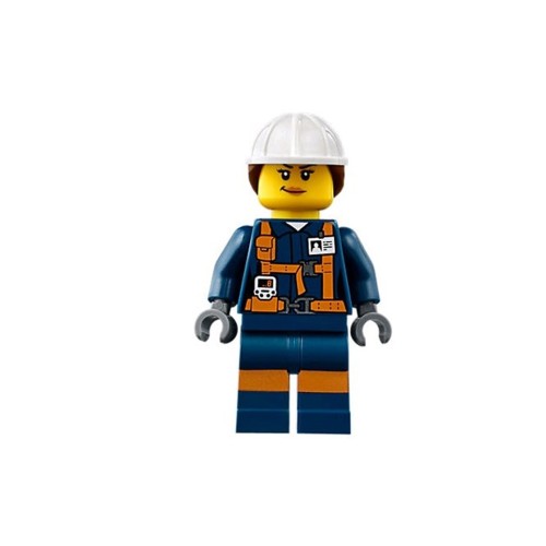 Конструктор LEGO Miner - Female Explosives Engineer 1 деталей (cty0877-used)