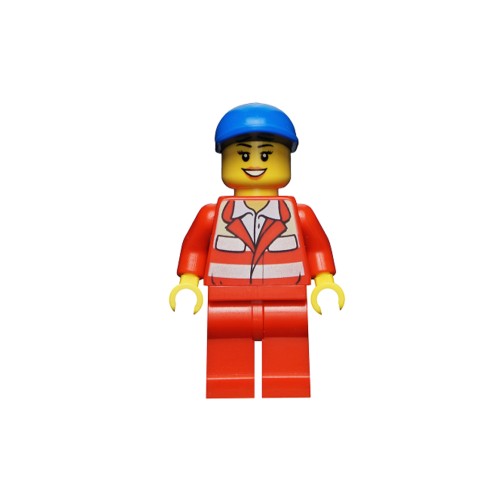 Конструктор LEGO Paramedic - Female 1 деталей (cty0317-used)