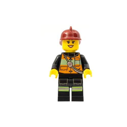 Конструктор LEGO Firefighter - Female 1 деталей (cty0434-used)