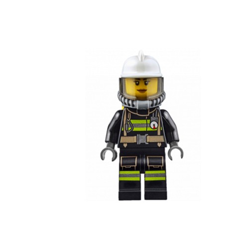 Конструктор LEGO Firefighter - Female 1 деталей (cty0638-used)