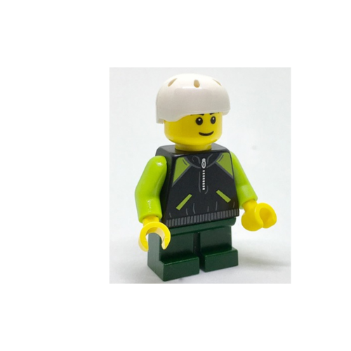 Конструктор LEGO Child Boy - Skateboarder 1 деталей (cty0720-used)
