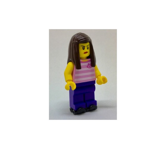 Конструктор LEGO Rollerskater - Female 1 деталей (cty0719-used)