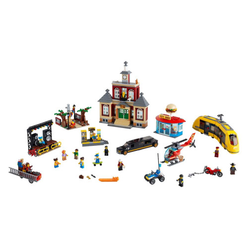 Конструктор LEGO Головна площа 1517 деталей (60271) - изображение 2