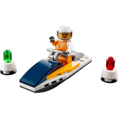 Конструктор LEGO Гоночний катер 34 деталей (30363) - изображение 2