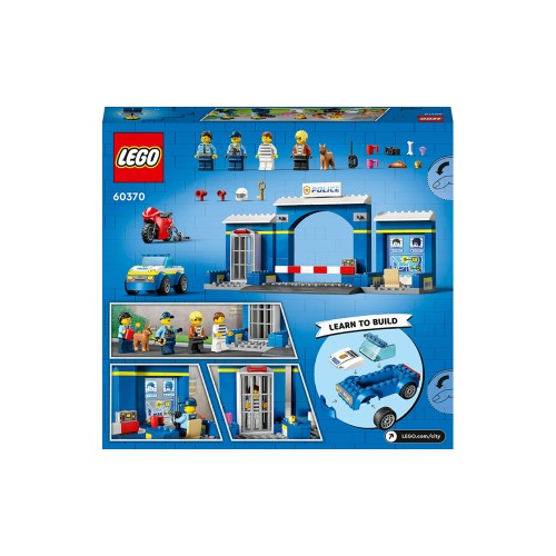 Конструктор LEGO Переслідування на поліцейській дільниці 172 деталей (60370) - изображение 9