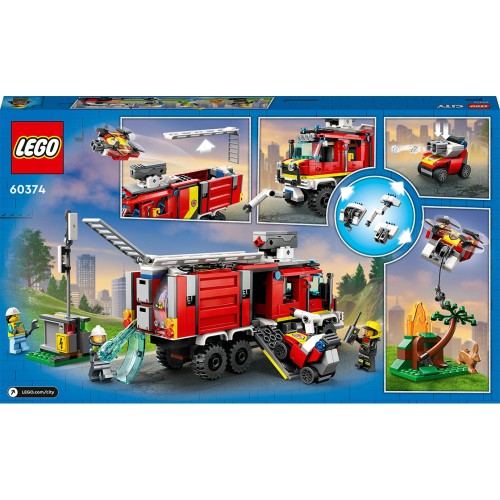 Конструктор LEGO Пожежна машина 502 деталей (60374) - изображение 9