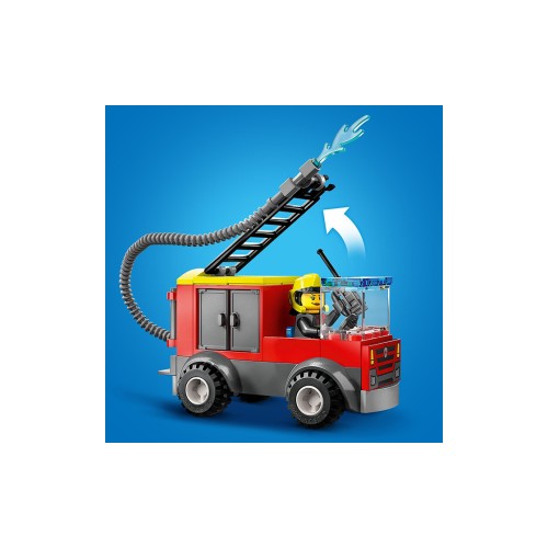 Конструктор LEGO Пожежне депо та пожежна машина 153 деталей (60375) - изображение 6