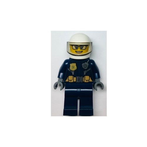 Конструктор LEGO Police Motorcyclist - Female, Glasses 1 деталей (cty1363)
