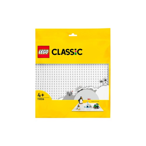 Конструктор LEGO Базова пластина білого кольору 1 деталей (11026) - изображение 1