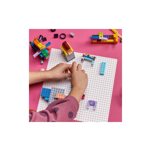 Конструктор LEGO Базова пластина білого кольору 1 деталей (11026) - изображение 3