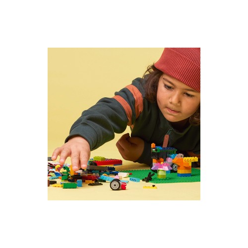 Конструктор LEGO Базова пластина зеленого кольору 1 деталей (11023) - изображение 2