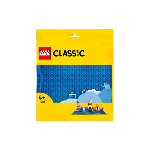 Конструктор LEGO Базова пластина синього кольору 1 деталей (11025)