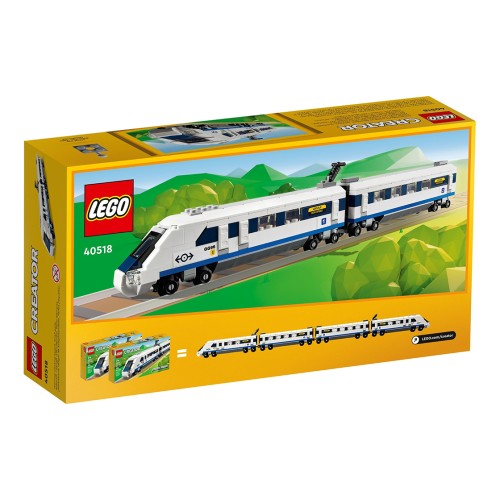 Конструктор LEGO Високошвидкісний потяг  284 деталей (40518) - изображение 4
