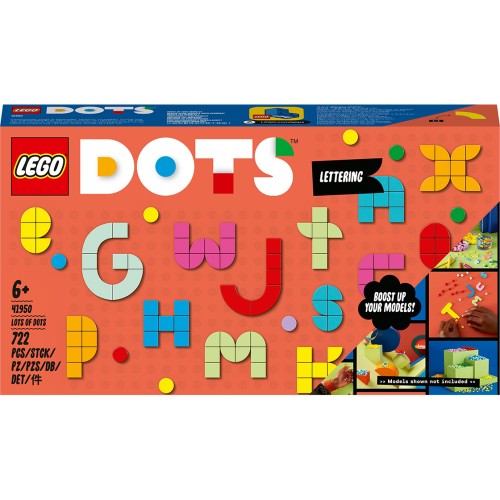 Конструктор LEGO Набір елементів&nbsp;DOTS. Літери 722 деталей (41950) - изображение 1