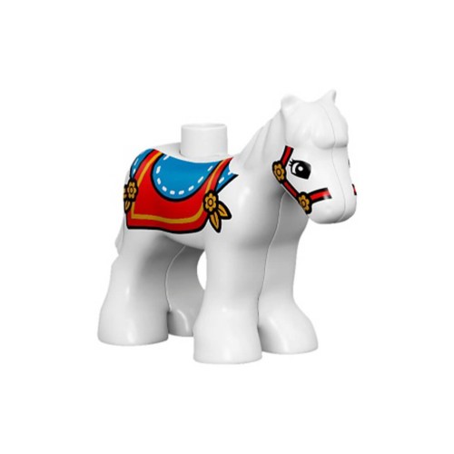 Конструктор LEGO Foal - Pony with Saddle 1 деталей (6217501-used)