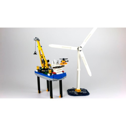 Конструктор LEGO Вітряна електростанція Borkum Riffgrund 1 559 деталей (4002015) - изображение 2