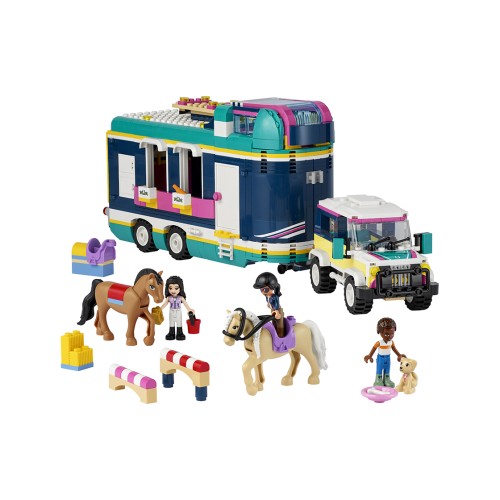 Конструктор LEGO Фургон на виставці коней 989 деталей (41722) - изображение 8
