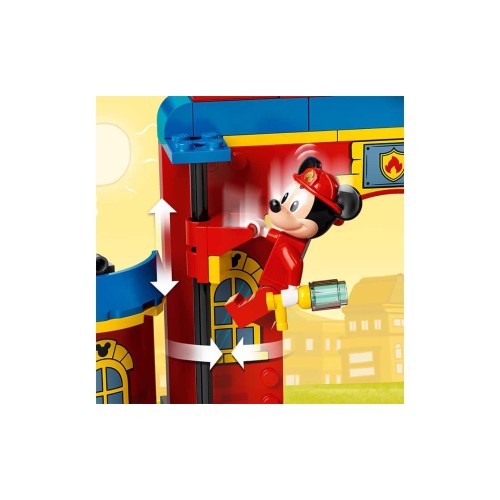 Конструктор LEGO Пожежне депо й машина Міккі і його друзів 144 деталей (10776) - изображение 6