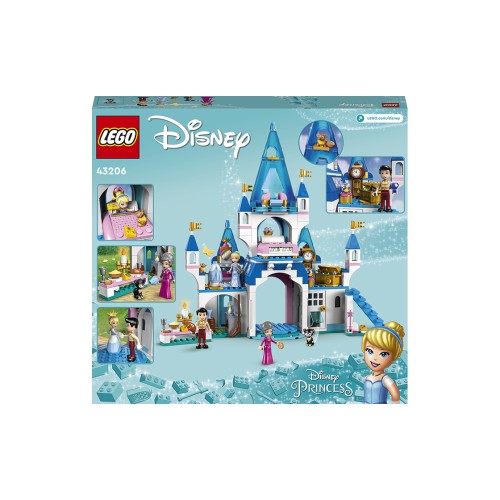 Конструктор LEGO Замок Попелюшки і Прекрасного принца 365 деталей (43206) - изображение 9