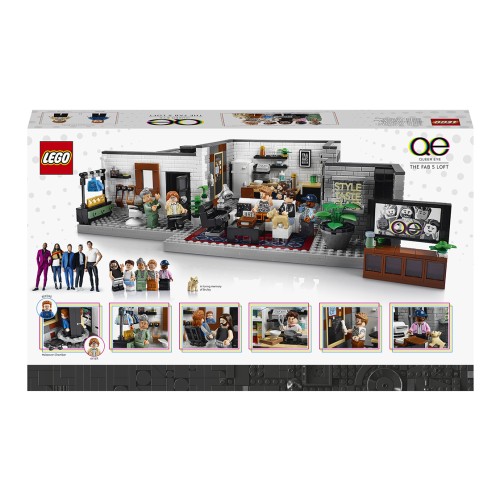 Конструктор LEGO Шоу «Queer Eye»&nbsp;– квартира «Легендарної п'ятірки» 974 деталей (10291) - изображение 10
