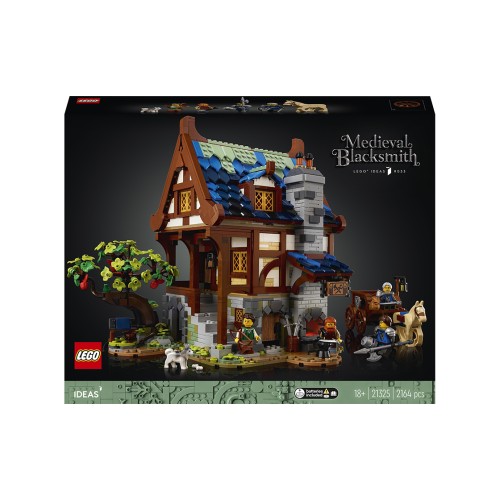Конструктор LEGO Середньовічна кузня 2164 деталей (21325)
