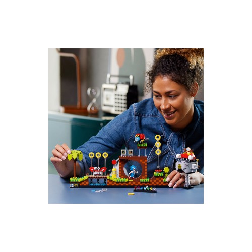 Конструктор LEGO Їжачок Сонік — Зона із зеленим пагорбом 1125 деталей (21331) - изображение 2