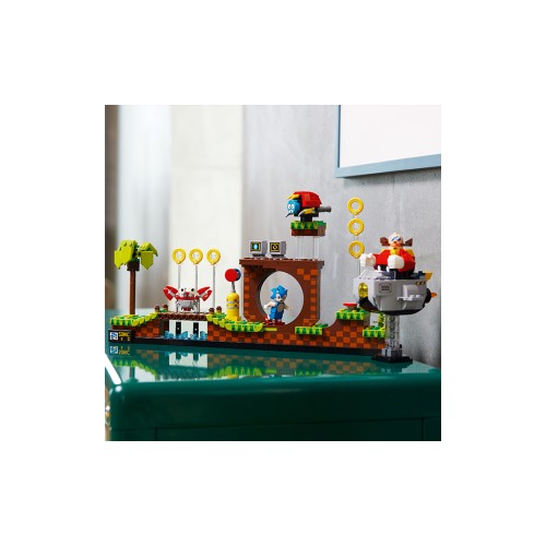 Конструктор LEGO Їжачок Сонік — Зона із зеленим пагорбом 1125 деталей (21331) - изображение 4