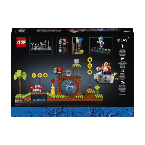Конструктор LEGO Їжачок Сонік — Зона із зеленим пагорбом 1125 деталей (21331) - изображение 9