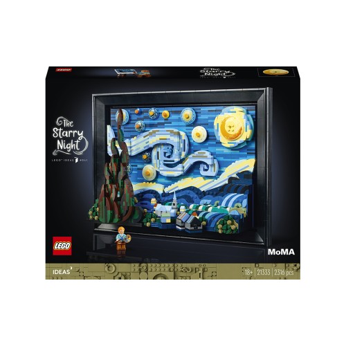 Конструктор LEGO «Зоряна ніч» Вінсента Ван Гога 2316 деталей (21333) - изображение 1