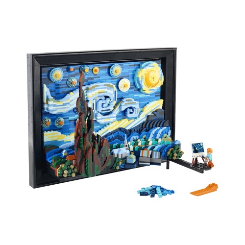 Конструктор LEGO «Зоряна ніч» Вінсента Ван Гога 2316 деталей (21333) - изображение 8