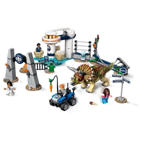 Конструктор LEGO Напад трицератопса 447 деталей (75937) - изображение 2
