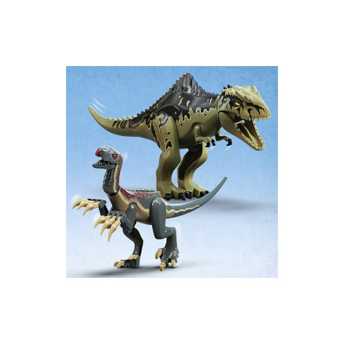 Конструктор LEGO Напад гіганотозавра та теризинозавра 810 деталей (76949) - изображение 5