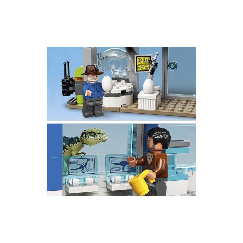 Конструктор LEGO Напад гіганотозавра та теризинозавра 810 деталей (76949) - изображение 7