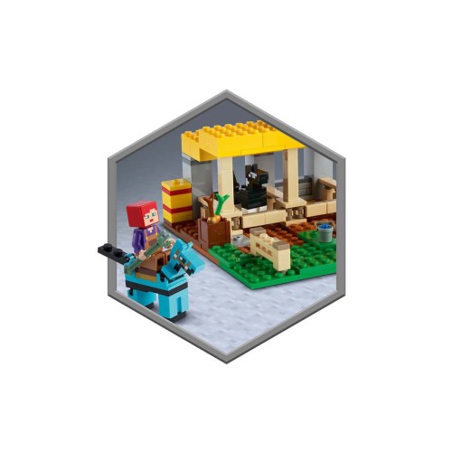 Конструктор LEGO Стайня 241 деталей (21171) - изображение 6
