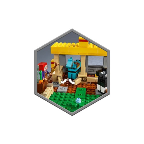 Конструктор LEGO Стайня 241 деталей (21171) - изображение 7