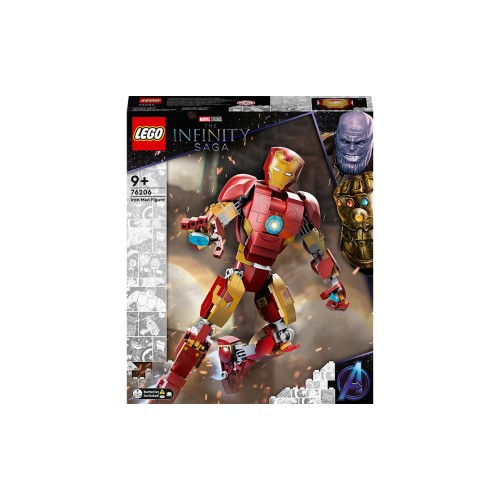 Конструктор LEGO Marvel Avengers Фігурка Залізної людини 381 деталей (76206) - изображение 1