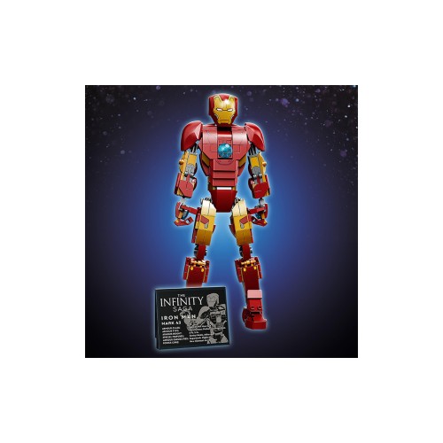 Конструктор LEGO Marvel Avengers Фігурка Залізної людини 381 деталей (76206) - изображение 7