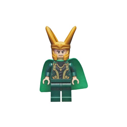Конструктор LEGO Loki - Spongy Cape, Dark Green Legs 1 деталей (sh644)